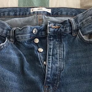Mango high rise jeans